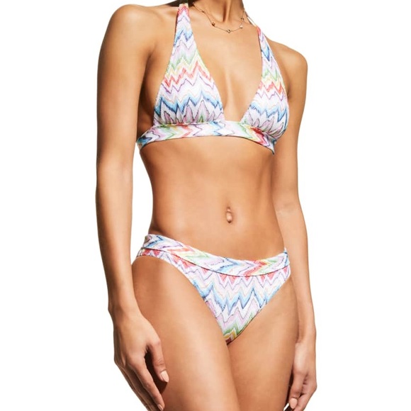 Missoni Zigzag Print Two-Piece Swimsuit Bikini IT 44 = US 8 640$ - Picture 3 of 12